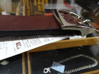 KC,s(ケーシーズ)ギャリソンベルト　熊本ジーンズベルト　レザーベルト