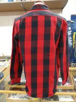 6125137アヴィレックスデイリーウエア ブロックチェック ワークシャツ熊本