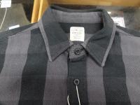 熊本6125137アヴィレックスデイリーウエア ブロックチェック ワークシャツ