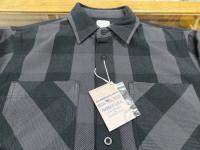 熊本6125137アヴィレックスデイリーウエア ブロックチェック ワークシャツ