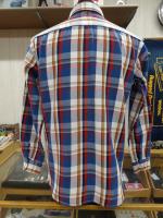 熊本県エドウイン　ヘビーウェイト ワークネルシャツ チェック 長袖