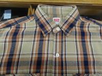 エドウイン　ヘビーウェイト ワークネルシャツ チェック 長袖　熊本県